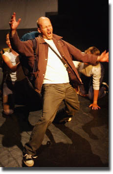 Christian (Neil Pugmire) is dragged back into the Slough of Despond